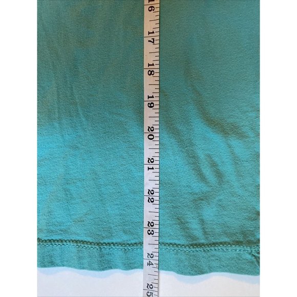 Womens Zac Brown Band size small teal lime cotton tee - Picture 5 of 7